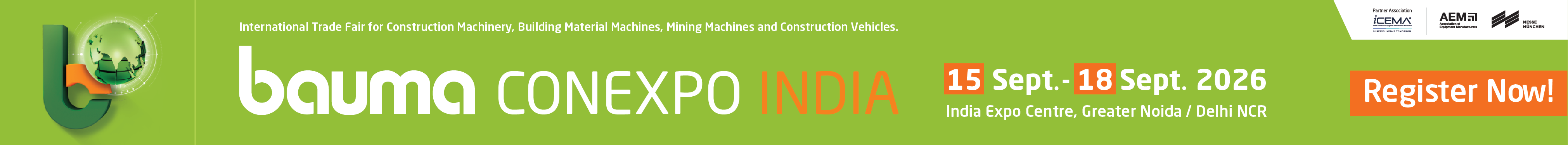 Bauma - World's Leading Trade Fair for Construction Machinery